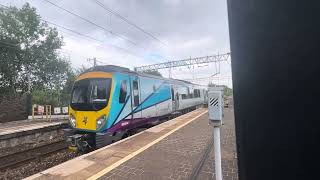 transpennine express class 185 desiro at liverpool south parkway [upl. by Onirefes697]