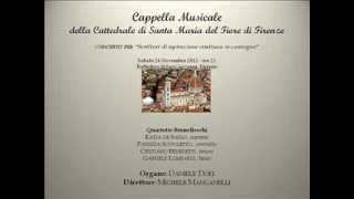 Scheidt  Nun komm der Heiden Heiland  Cappella Musicale della Cattedrale di Firenze [upl. by Ludie]