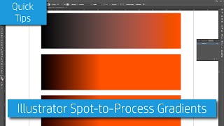 Illustrator SpotToProcess Gradients  the RIGHT way [upl. by Nahshun]