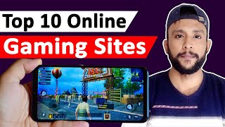 10 Best Free Online Gaming Websites FREE PC Games [upl. by Lleryd]