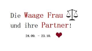 Mit welchem💞Partner wird die Waage Frau glücklich [upl. by Annaeirb]