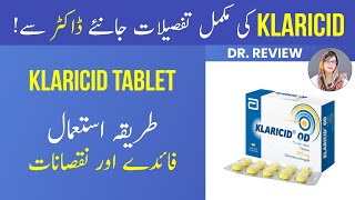 Dr explains KLARICID TABLET  Uses  Side Effects  For Infections  Clarithromycin  UrduHindi [upl. by Liba]