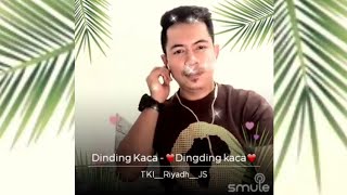 Dinding Kaca KARAOKE DUET DANGDUT [upl. by Eerised]