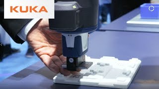 Creating an Easy Robot Ecosystem with Schunk Grippers  KUKA LBR iisy [upl. by Retluoc653]