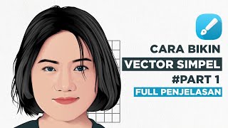 Tutorial Vector Infinite Design Pemula  Bagian 1 [upl. by Odlaumor276]