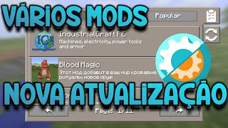 ATUALIZAÇÃO DO INNER CORE HORIZON COM VÁRIOS MODS ATUALIZAÇÃO DO INNER CORE MCPE [upl. by Zillah]