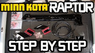 Minn Kota RAPTOR Install on VEXUS AVX [upl. by Corrine]