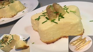 Flan dasperges facile  Asparagus flan  فلو أو فلان الهليون السكوم سهل وسريع لمرافقة أطباقكم [upl. by Odracir]