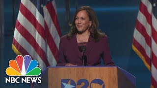 Watch Sen Kamala Harris Full Remarks At The 2020 DNC  NBC News [upl. by Ivgnout]