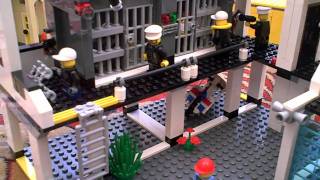 Lego city police station review [upl. by Tiertza]