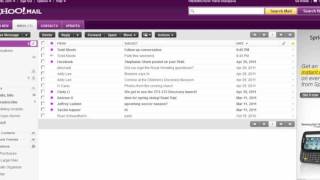 Yahoo Mail Navigating the inbox with a screen reader [upl. by Elisha]