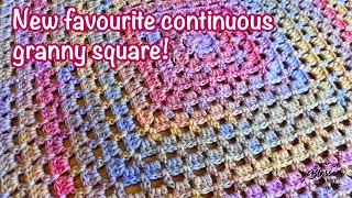 Crochet A Classic Lace Granny Square  My New Favourite Square Easy crochet motif [upl. by Sass136]