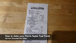 How to Claim Your Harris Teeter Fuel Points from BP Gas Stations [upl. by Sulihpoeht]