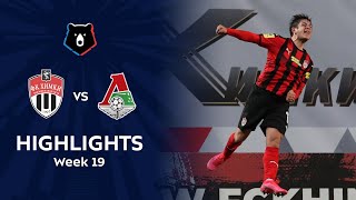 Highlights FC Khimki vs Lokomotiv 32  RPL 202021 [upl. by Reifel]