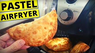 Como Fazer Pastel na Airfryer com Massa Pronta SEM ÓLEO Como Fritar Pastel na Airfryer [upl. by Alburg]