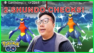 2 Shundo Garchomp Checks on Raid Day  Pokemon GO Houston Texas [upl. by Leaw]