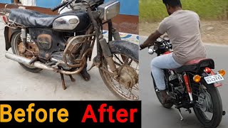 Rajdoot 175 Modified new generation type A2z bike modified [upl. by Nauqan]