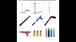 Whats the difference between the powder actuated nail gun driller and ceiling nail gun？ [upl. by Brittaney453]