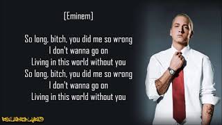 Eminem  Kim Lyrics [upl. by Rehpotsirc]