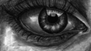 Realistic Human Eye Speed Drawing  Pencil [upl. by Denna20]