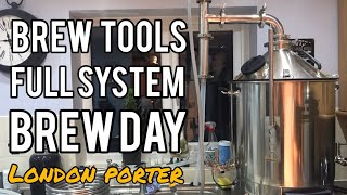 BrewTools B80pro COMPLETE SYSTEM BREW DAY  Fullers London Porter [upl. by Aspasia]