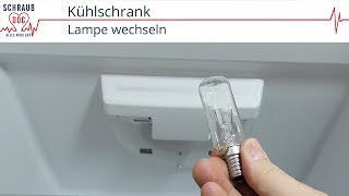 Kühlschrank  Lampe wechseln [upl. by Claybourne]