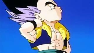 Goten and Trunks First Fusion To Form Gotenks [upl. by Adnohs]