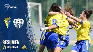 Resumen del Cádiz CF Femenino 52 CD Híspalis 110421 [upl. by Changaris]