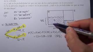 EBAU EVAU PAU Matemáticas Aplicadas CCSS II 2010 CyL Probabilidad Total y Bayes [upl. by Lala]