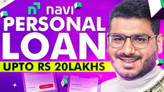 Navi Personal Loan  Navi Personal Loan Kaise Le [upl. by Kcinemod]