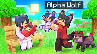 The ALPHA Wolfs FAMILY In Minecraft [upl. by Anuala]