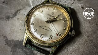 Satisfying Restoration of a vintage 60´s Kingston mechanical Watch  Poljot 2409 caliber [upl. by Enia]