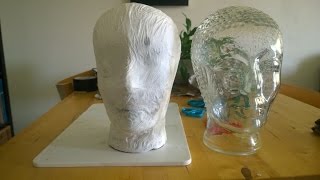 DIY Een basishoofd van papier mache 👨 [upl. by Ariaj]