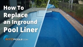 How To Replace An Inground Pool Liner [upl. by Hum361]