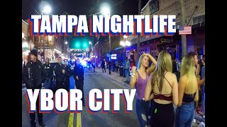 Nightlife In Tampa Florida See Ybor City Bars And Clubs During Gasparilla [upl. by Seroka]