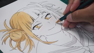 How to Draw Himiko Toga Step by Step  My Hero Academia [upl. by Spohr]