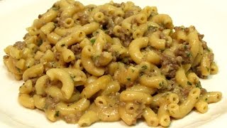 Homemade Hamburger Helper  How to make Hamburger Helper  Recipe [upl. by Grizel737]