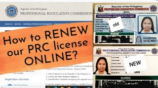 How to RENEW PRC license ONLINE  OFW Nurse or any PRC professionals [upl. by Cheng991]