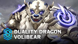 Duality Dragon Volibear Wild Rift Skin Spotlight [upl. by Suirad516]