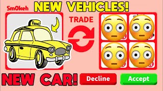 Best 10 Offers For TAXI CAB VEHICLE in Adopt Me  Adopt Me Trading [upl. by Aihsile654]