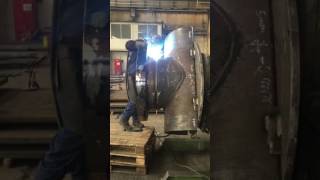 Welding Process of HottapampLineStop Fitting [upl. by Anayra]