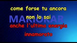 Gianni Morandi Innamorato karaoke [upl. by Carrnan]