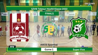 SZVB Hoofd Klasse 2022 Finals Styx 7  2 Super Five Game 1  All Goals [upl. by Ainafetse]