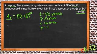 Applications of Exponential Functions An Application Algebra I [upl. by Ymaj]