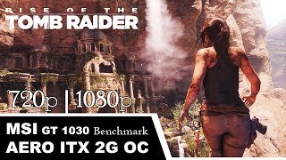 MSI GT 1030 AERO ITX 2G OC Benchmark [upl. by Nyrmak439]