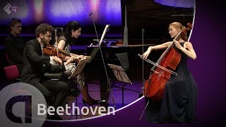 Beethoven Piano Trio in D major “Ghost”  Harriet Krijgh amp Friends  Live HD [upl. by Lamej]