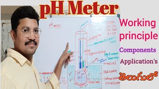 pH Meter Working principle Components Application s [upl. by Ardnekahs]