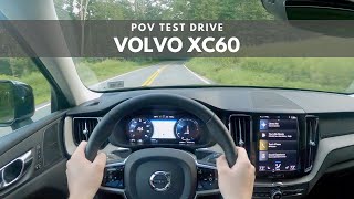 2020 Volvo XC60  POV Test Drive [upl. by Dupre]