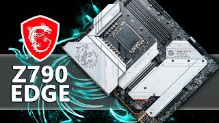 MSI Z790 Edge WiFi DDR5 Motherboard Unboxing and Overview [upl. by Lunt]