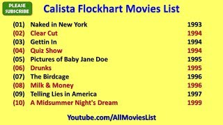 Calista Flockhart Movies List [upl. by Portia539]